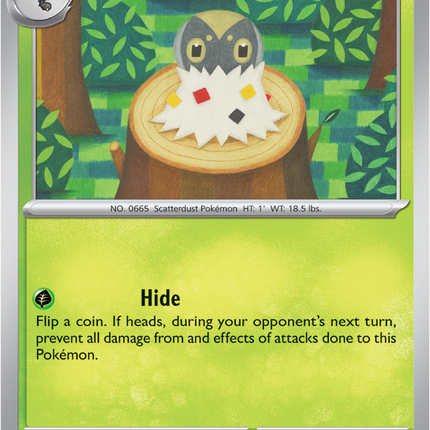 Carta Individual Pokémon Spewpa 008/088, Stage 1 Pokémon 80 HP, set Perfect Order, Ilustración de Ounishi - Thunder Cards México