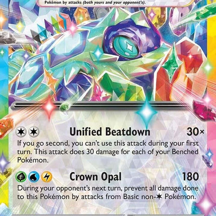 Carta Pokémon Terapagos EX 092/131 del set Prismatic Evolutions de Pokémon TCG en Thunder Cards México