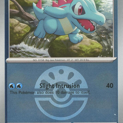 Carta Pokémon Totodile Friend Ball Pattern 041/217 - Ascended Heroes - Thunder Cards