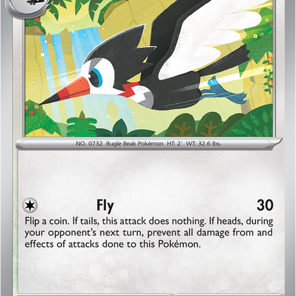 Carta individual Pokémon Trumbeak 067/084, set Pitch Black, en Thunder Cards México 