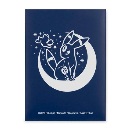 Paquete oficial de micas protectoras Pokémon Center de la colección Timeless Friends con diseño de Umbreon y Murkrow para protección de decks.