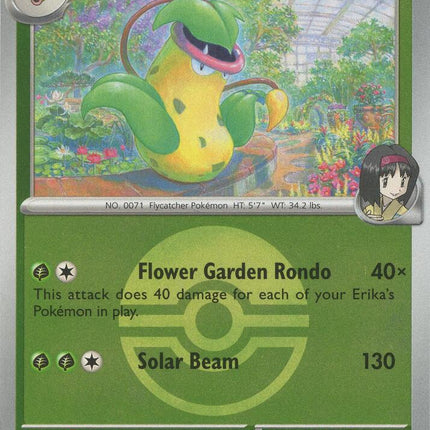 Carta Pokémon Erika's Victreebel 006/217 - Ascended Heroes - Thunder Cards