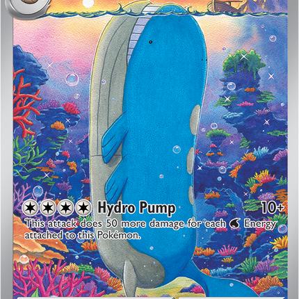 Carta Individual Pokémon Wailord Illustration Rare 162/159, Trainer, set Journey Together - Thunder Cards México