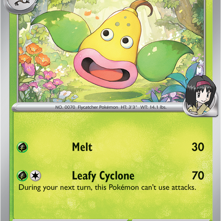 Carta Pokémon Erika's Weepnibell 005/217 - Ascended Heroes - Thunder Cards