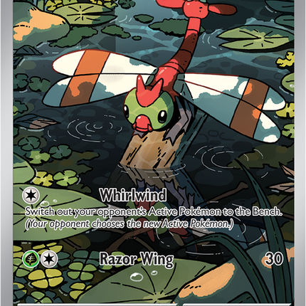 Carta Pokémon Yanma (IR) 183/182 del set Destined Rivals de Pokémon TCG en Thunder Cards